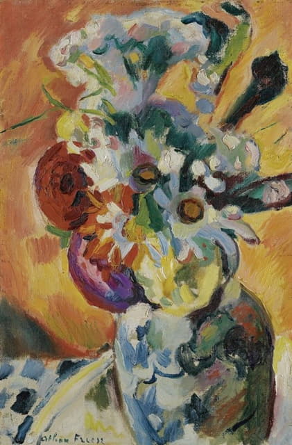 Emile Othon Friesz - Bouquet De Fleurs