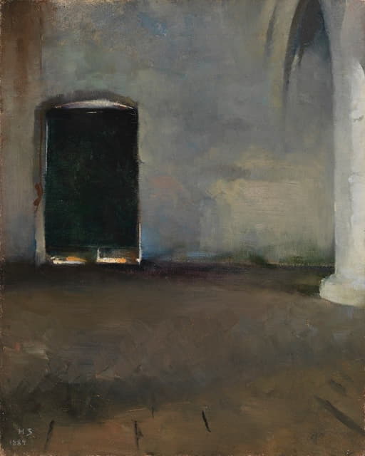 Helene Schjerfbeck - The Door