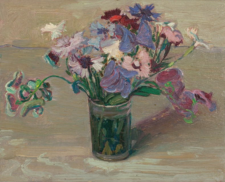 James Edward Hervey MacDonald - Flower Study