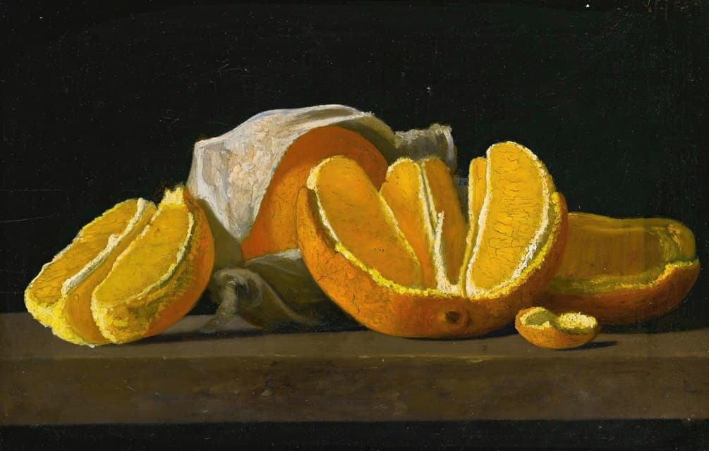 John Frederick Peto - Still Life–Oranges
