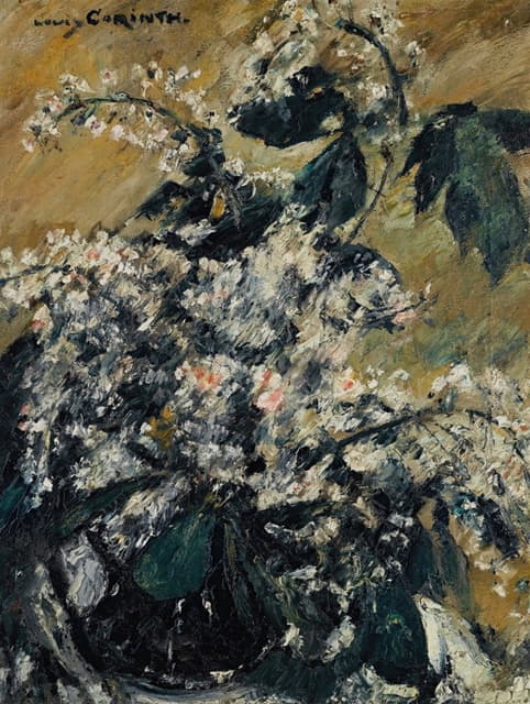 Lovis Corinth - Kastanienblüten (Horse Chesnut Blossoms)