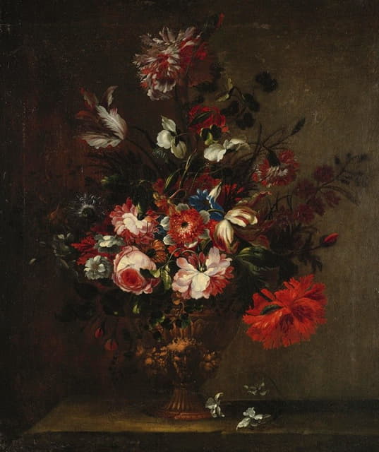 Nicolas Baudesson - Still Life With Flowers