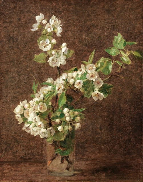 Victoria Fantin-Latour - Apple tree flowers