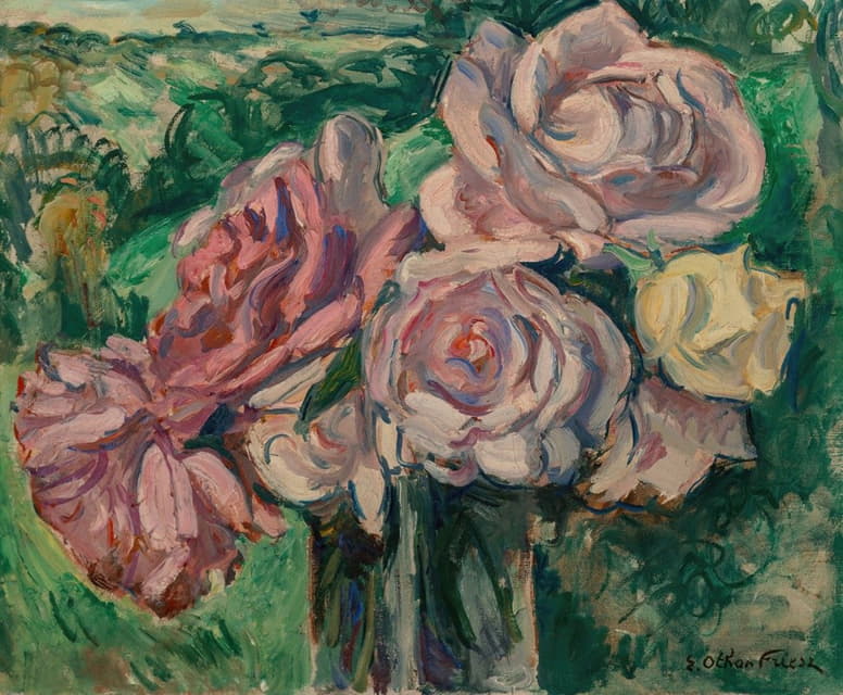 Emile Othon Friesz - Roses
