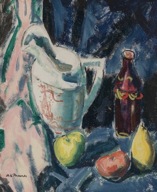 Alfred Henry Maurer - Still Life with Pitcher and Fruit