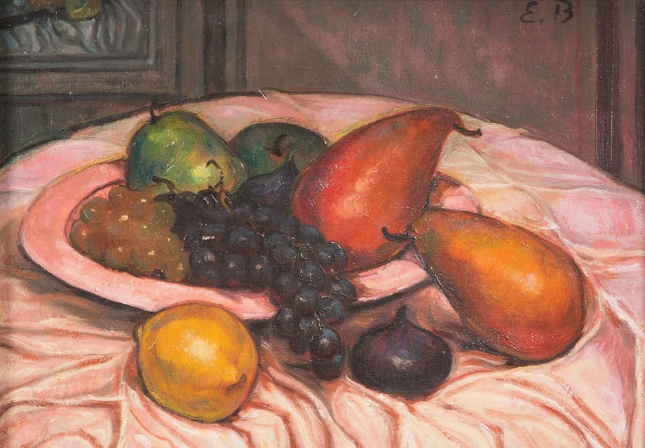 Emile Bernard - Nature morte aux fruits