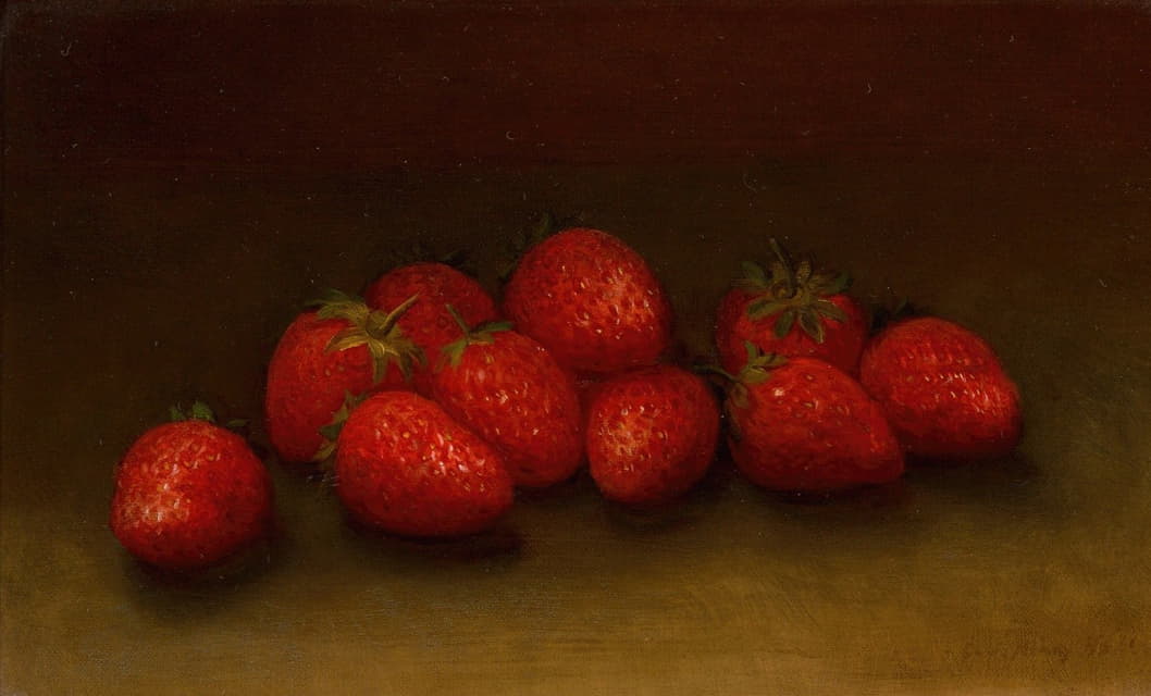 George Henry Hall - Strawberries