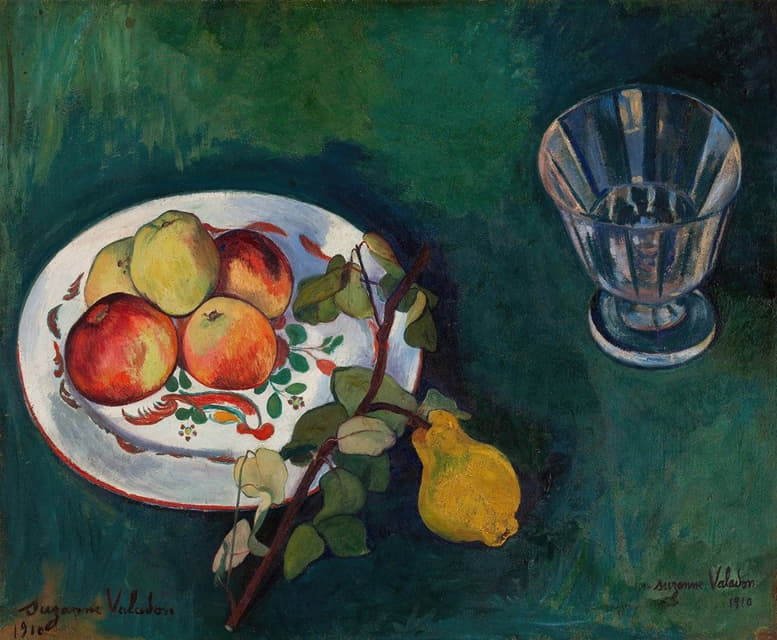 Suzanne Valadon - Still Life with Fruit and Glass