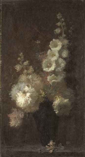 Auguste Jouve - Still Life wit Flowers