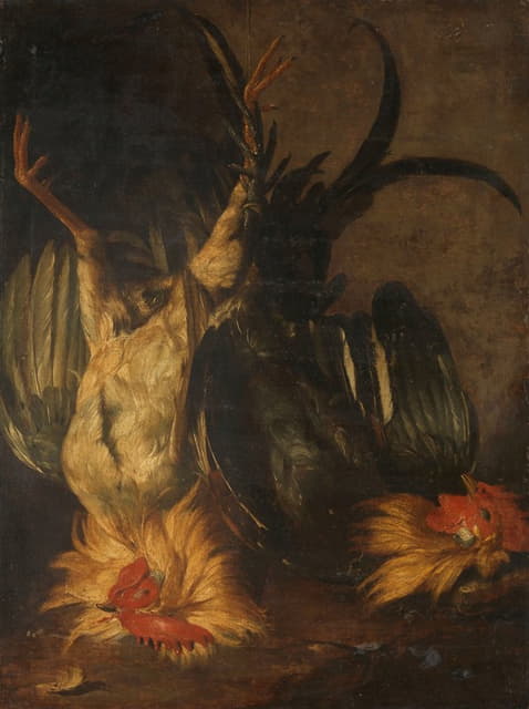 Christoffel Puytlinck - Dead roosters