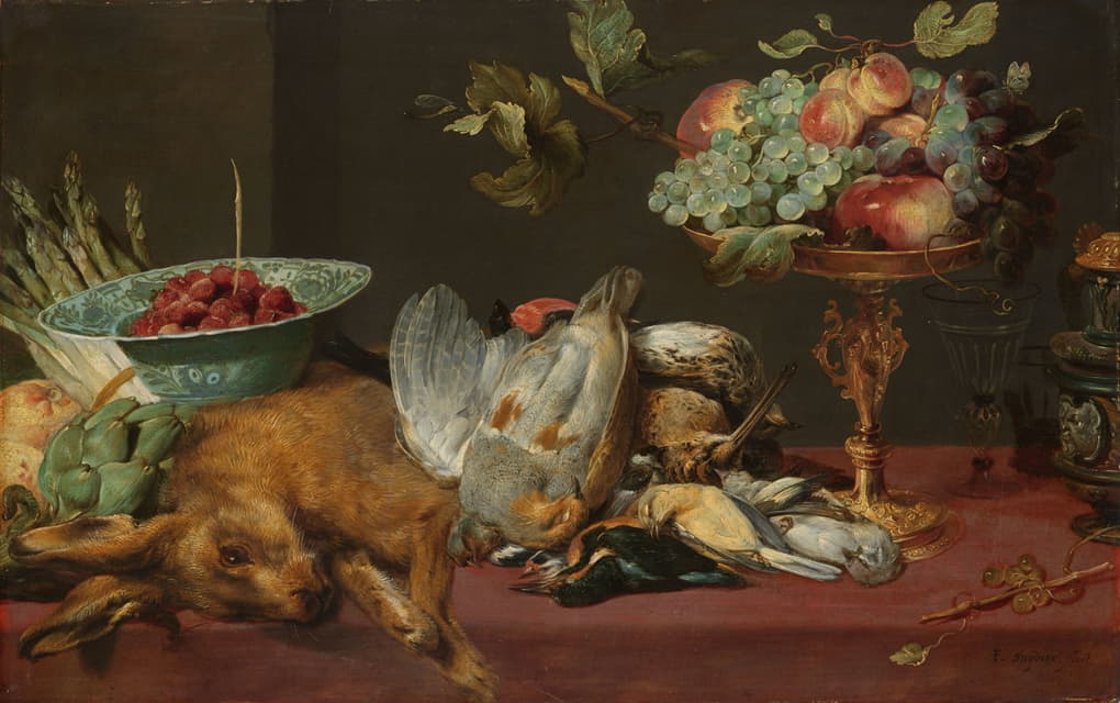 Frans Snijders - Still Life with Dead Game, Fruit and Vegetables