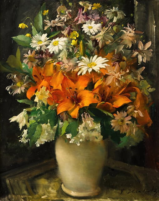 František Hladík - Flowers in a Vase