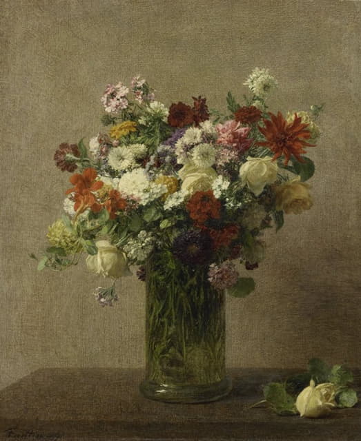 Henri Fantin-Latour - Flowers from Normandy