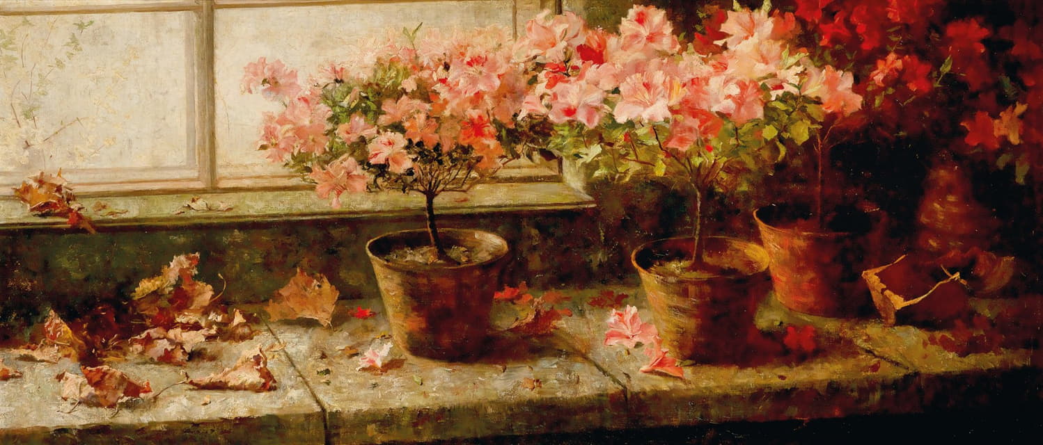 Marie Egner - Flowering Azaleas