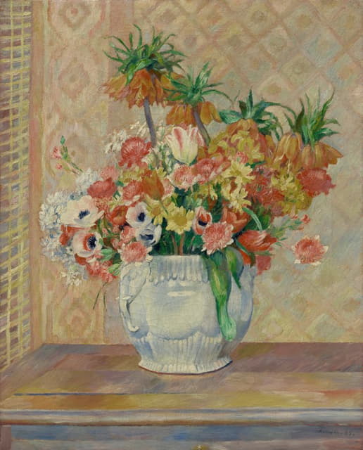Pierre-Auguste Renoir - Still Life; Flowers