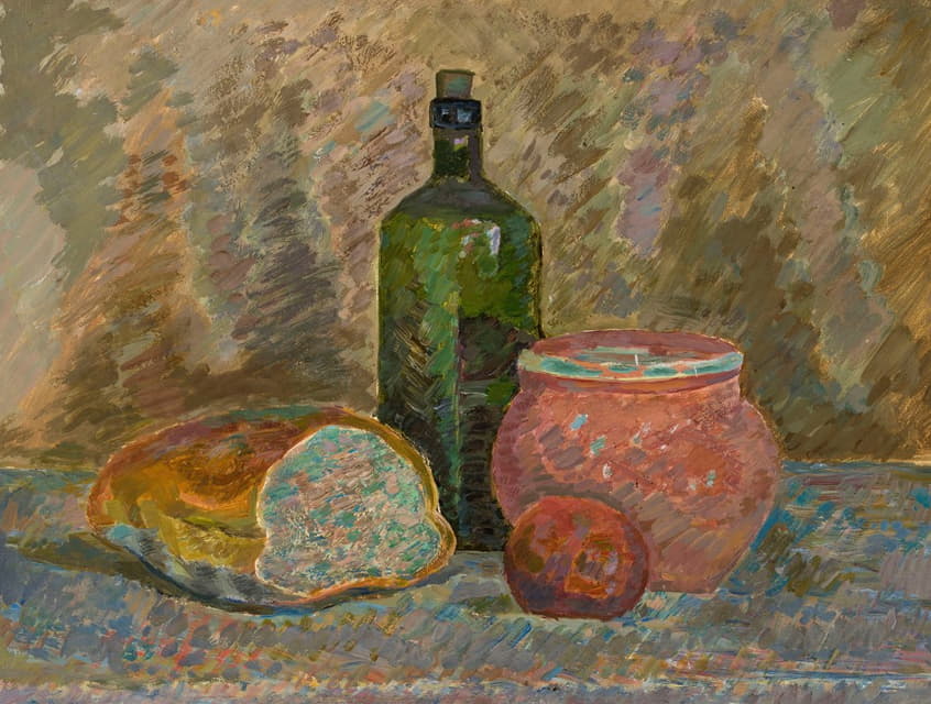 Zygmunt Waliszewski - Still life with bread