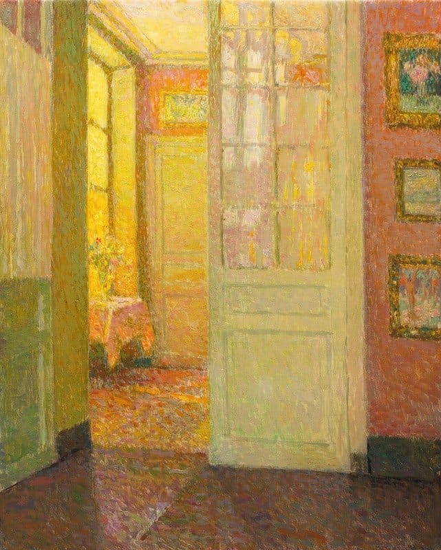 Henri Le Sidaner - Intérieur, Lumière De La Fenêtre