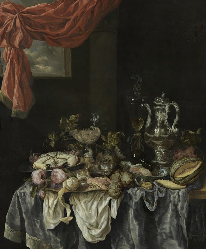 Abraham van Beijeren - Sumptuous Still Life