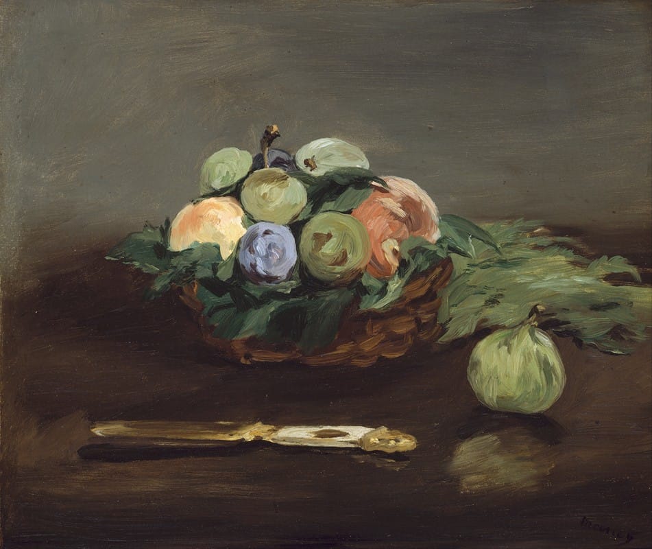 Édouard Manet - Basket of Fruit