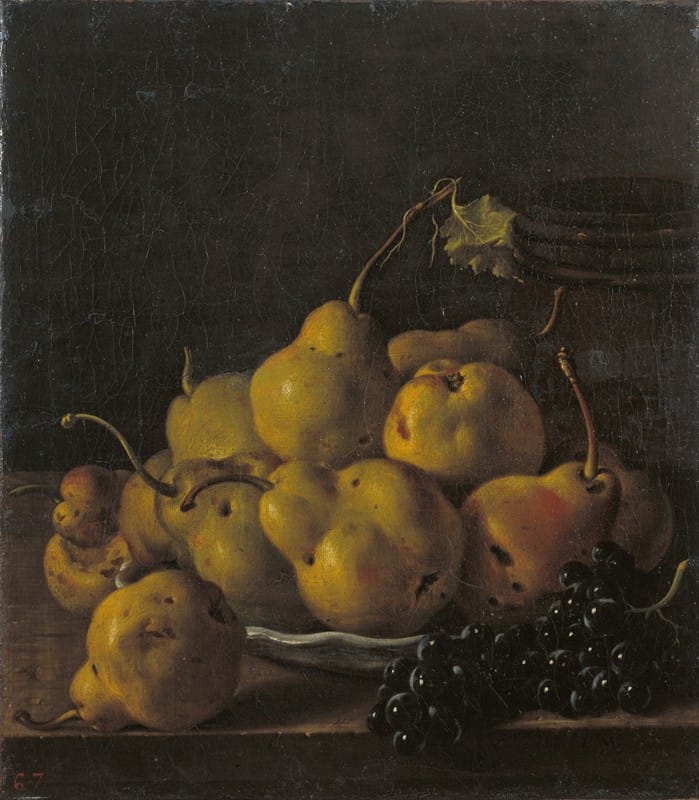 Luis Meléndez - Still Life with Pears and Grapes