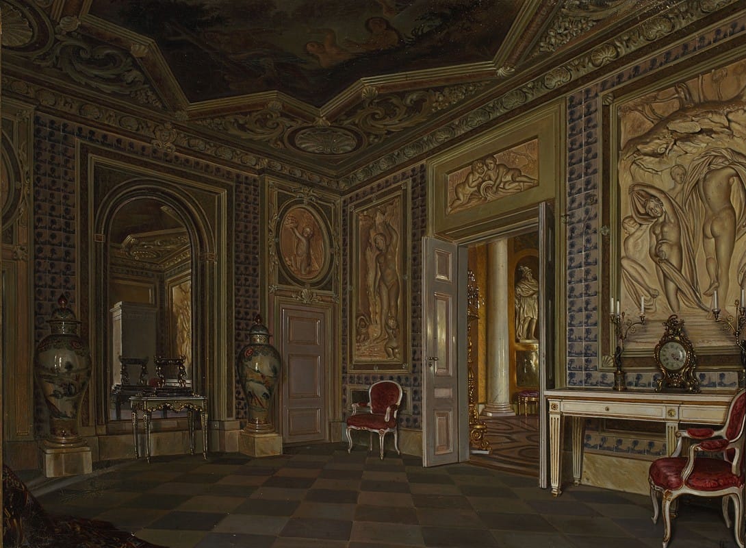 Aleksander Gryglewski - Interior of the Łazienki Palace