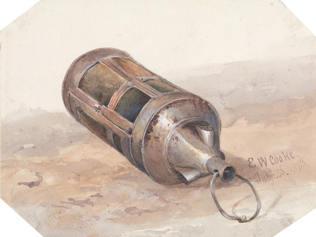 Edward William Cooke - A Horn Lantern, July 25, 1833