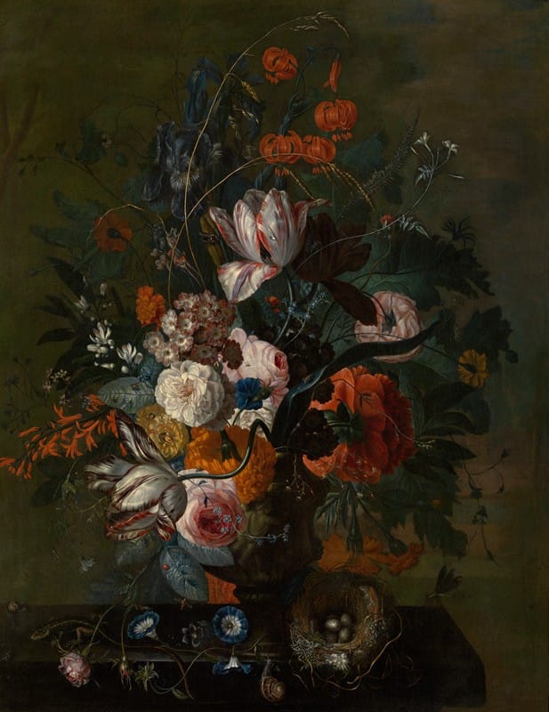 Jacob van Huysum - Bouquet of Flowers