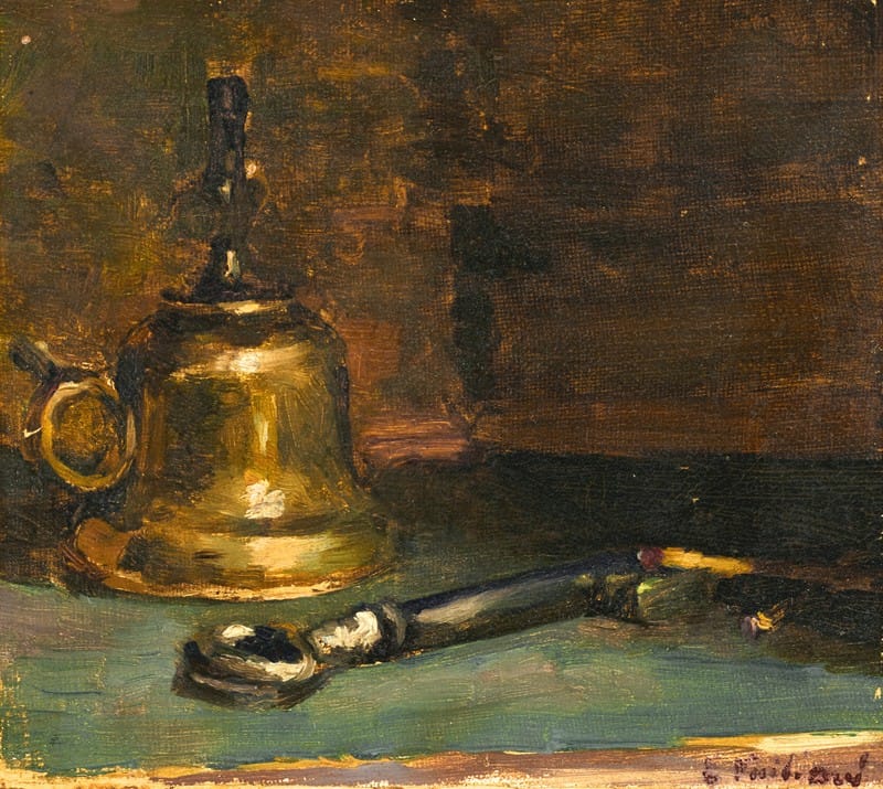 Édouard Vuillard - Nature morte à la lampe