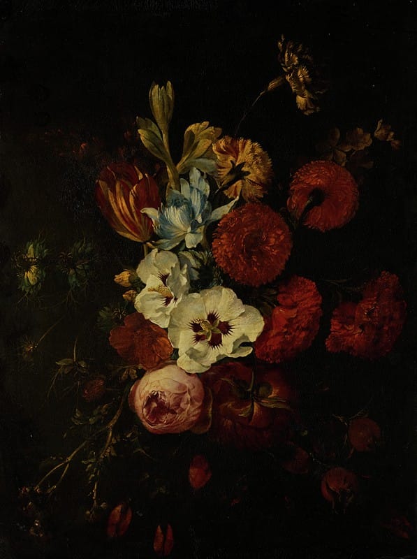 Gaspar Verbruggen I - Still Life; Flowers