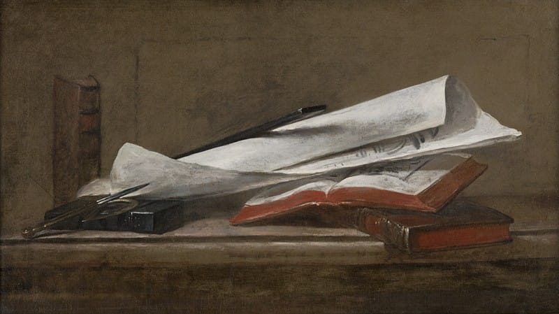Jean-Baptiste-Siméon Chardin - Attributes of the Architect