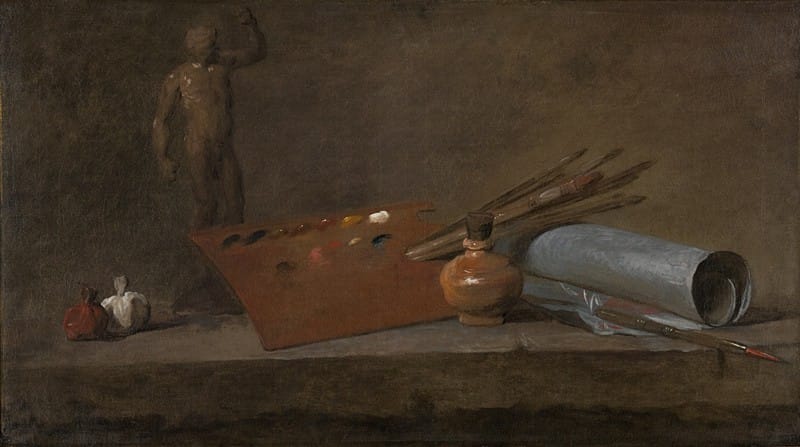 Jean-Baptiste-Siméon Chardin - Attributes of the Painter