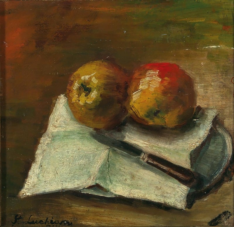 Stefan Luchian - Still Life with Apples