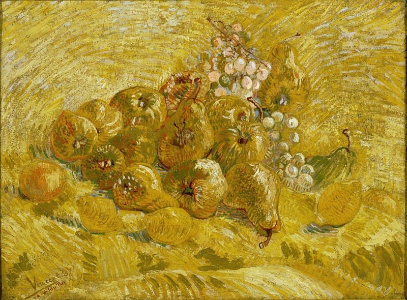 Vincent van Gogh - Quinces, lemons, pears and grapes