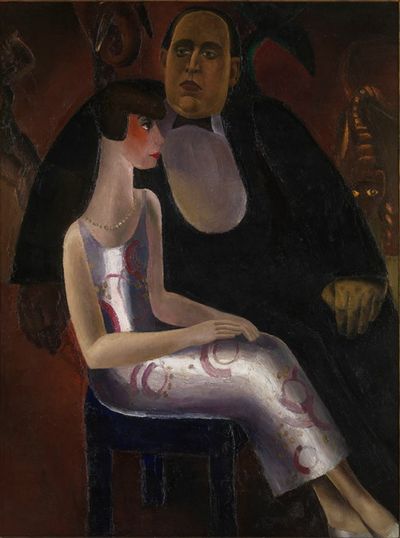 保罗·古斯塔夫·范赫克和他的妻子诺琳·德·施里弗