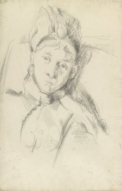 艺术家妻子霍滕斯·塞赞·费格埃的肖像