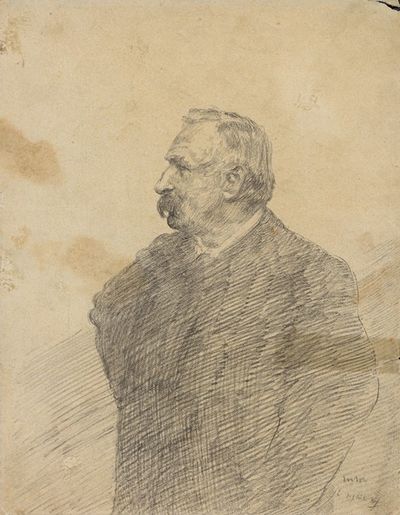 欧内斯特·卢梭的肖像