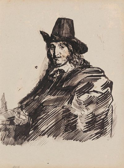画家Jan Asselijn或“Crabbetje”
