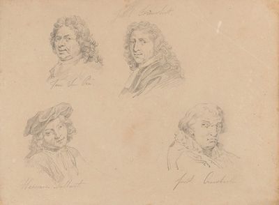 画家Jan van Pee、Jacob Toorenvliet、Heyman Dullaert和Joos van Craesbeeck
