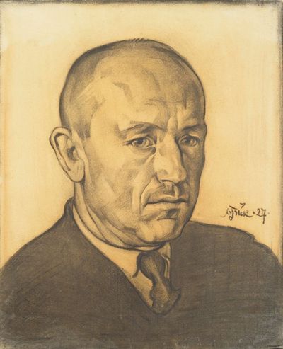 A.H.Tammsaare的肖像