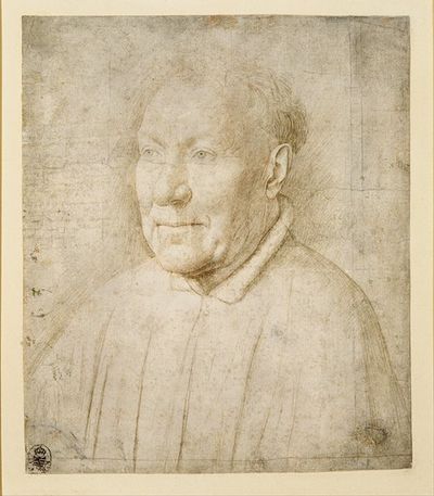 红衣主教NiccolòAlbergati的肖像