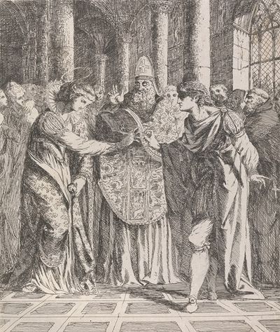 圣玛格丽特与马尔科姆国王的婚姻