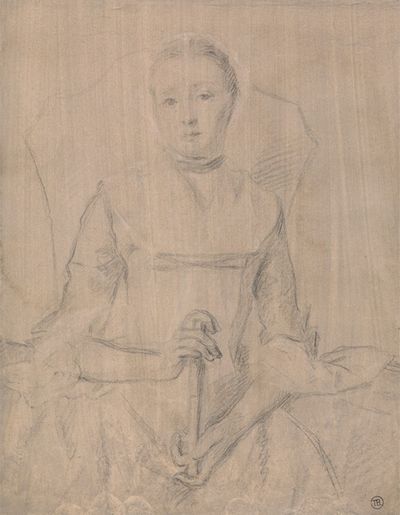 玛格丽特·拉姆齐，艺术家的第二任妻子（1782年去世）