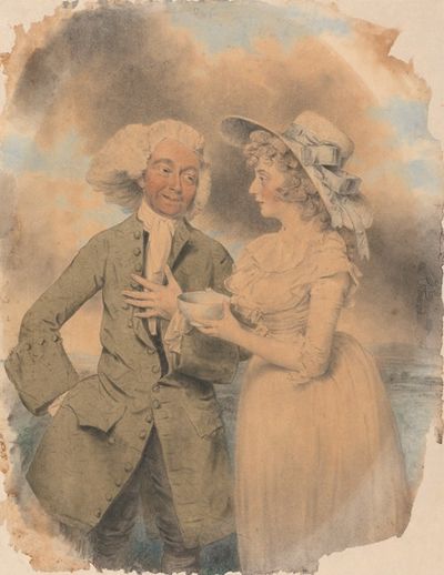 约翰·埃德温和玛丽·威尔斯夫人在《令人愉快的惊喜》中饰演林戈和考斯利普