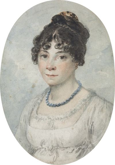 艺术家的第二任妻子，名叫贝拉·伊贝森的女士肖像