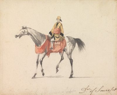 马背上的萨默塞特公爵