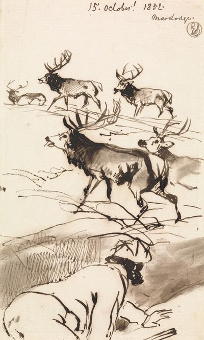 《猎鹿者》，1852年10月15日