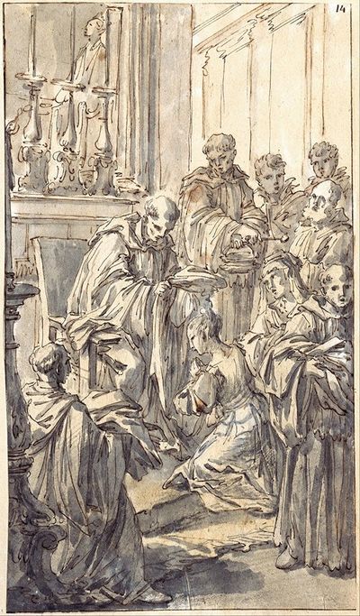圣朱莉安娜·法尔科尼利的祝圣仪式