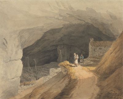 德比峰卡斯尔顿洞穴之口