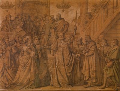Gerard van de Werve议员接待Albrecht Dürer