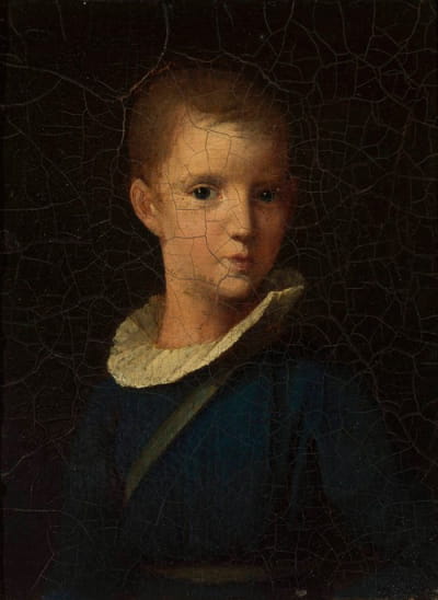阿尔图尔·波托基的童年肖像